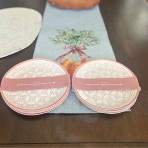 Pink Morocco Melamine Salad Plates
